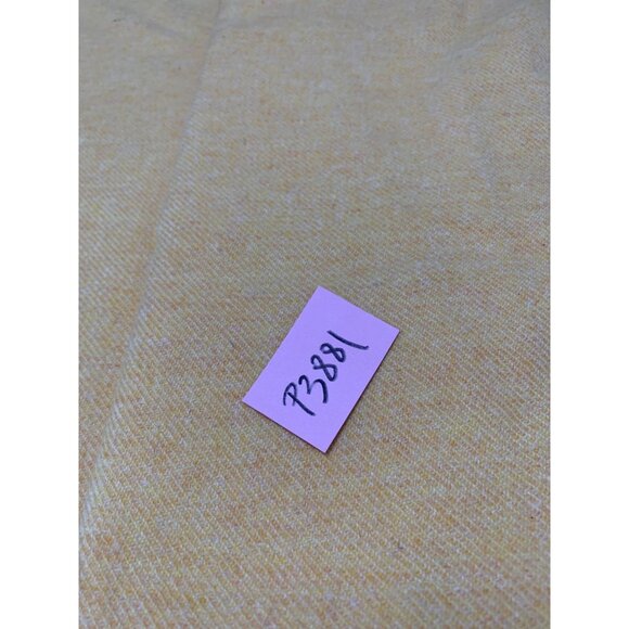 Vintage Wool Rug Hooking Fabric 1/2 Yard X 32" Yellow Textured Material - Picture 4 of 4